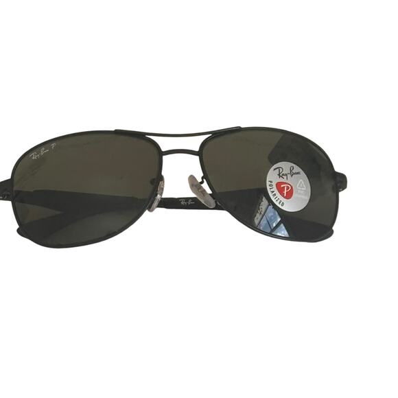 Ray-Ban Men's ORB3519 Polarized Aviator Sunglasses NWT - Picture 5 of 9